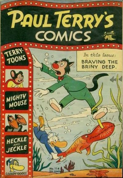 Cover for Paul Terry's Comics (St. John, 1951 series) #114