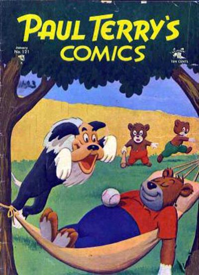 Cover for Paul Terry's Comics (St. John, 1951 series) #121