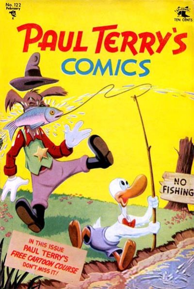Cover for Paul Terry's Comics (St. John, 1951 series) #122