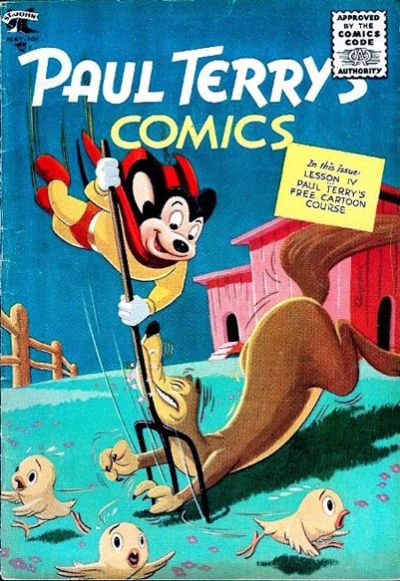 Cover for Paul Terry's Comics (St. John, 1951 series) #125
