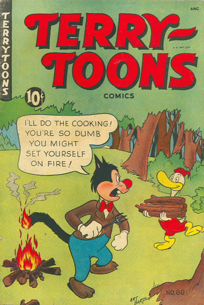 Cover for Terry-Toons Comics (St. John, 1947 series) #80