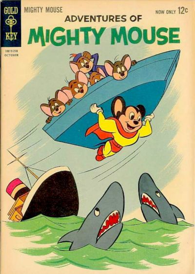 Cover for Adventures of Mighty Mouse (Western, 1962 series) #156