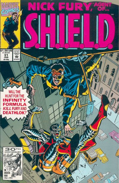 Cover for Nick Fury, Agent of S.H.I.E.L.D. (Marvel, 1989 series) #31