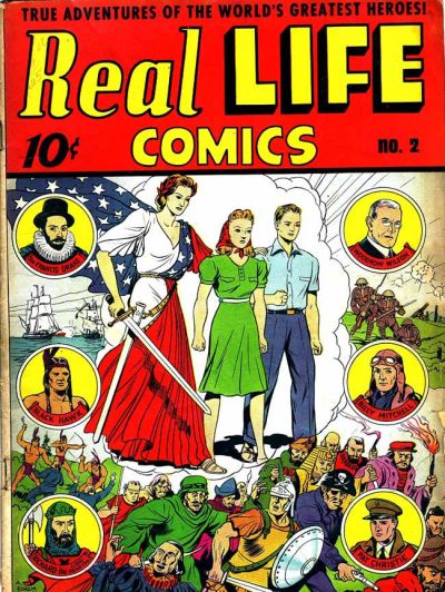 Cover for Real Life Comics (Pines, 1941 series) #v1#2 (2)