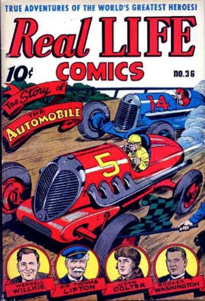 Cover for Real Life Comics (Pines, 1941 series) #36