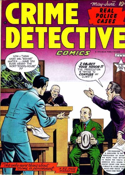 Cover for Crime Detective Comics (Hillman, 1948 series) #v1#8