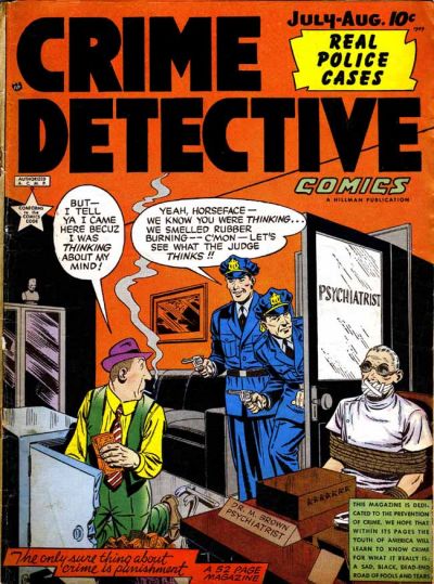 Cover for Crime Detective Comics (Hillman, 1948 series) #v1#9