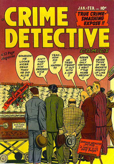 Cover for Crime Detective Comics (Hillman, 1948 series) #v2#6