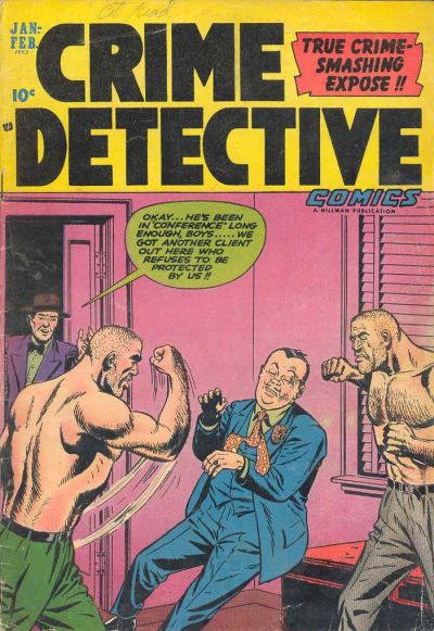 Cover for Crime Detective Comics (Hillman, 1948 series) #v3#6