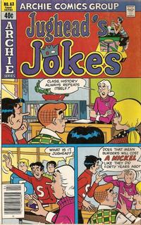 Cover Thumbnail for Jughead's Jokes (Archie, 1967 series) #63