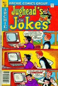 Cover Thumbnail for Jughead's Jokes (Archie, 1967 series) #71