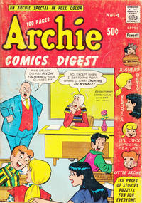 Cover for Archie Comics Digest (Archie, 1973 series) #4