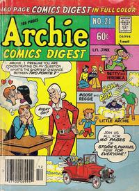 Cover Thumbnail for Archie Comics Digest (Archie, 1973 series) #21