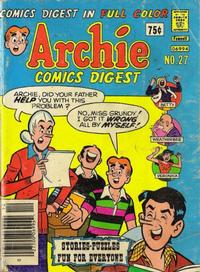 Cover Thumbnail for Archie Comics Digest (Archie, 1973 series) #27