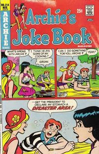Cover Thumbnail for Archie's Joke Book Magazine (Archie, 1953 series) #214