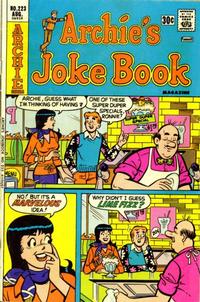 Cover Thumbnail for Archie's Joke Book Magazine (Archie, 1953 series) #223