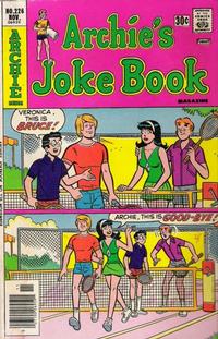 Cover for Archie's Joke Book Magazine (Archie, 1953 series) #226