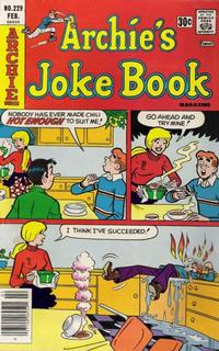Cover Thumbnail for Archie's Joke Book Magazine (Archie, 1953 series) #229