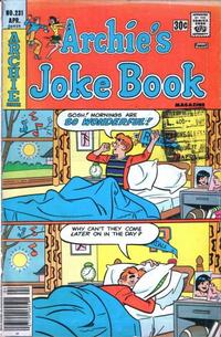 Cover for Archie's Joke Book Magazine (Archie, 1953 series) #231