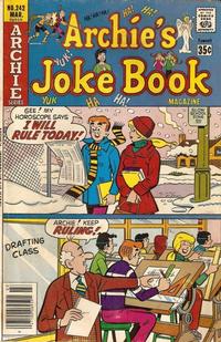 Cover Thumbnail for Archie's Joke Book Magazine (Archie, 1953 series) #242