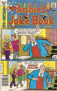 Cover Thumbnail for Archie's Joke Book Magazine (Archie, 1953 series) #244