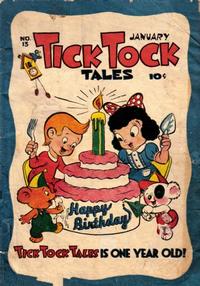 Cover Thumbnail for Tick Tock Tales (Magazine Enterprises, 1946 series) #13