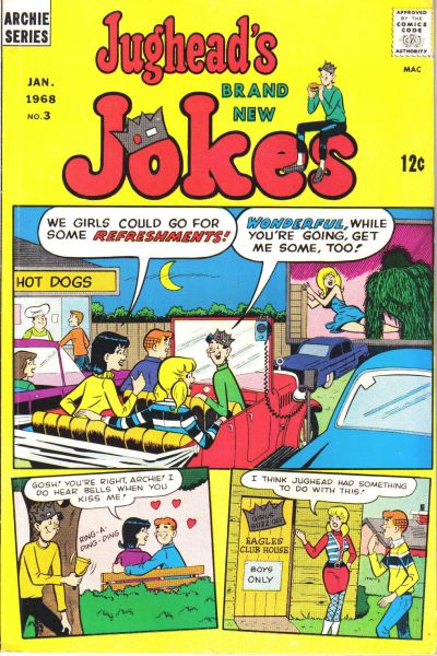 Cover for Jughead's Jokes (Archie, 1967 series) #3