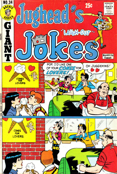 Cover for Jughead's Jokes (Archie, 1967 series) #34