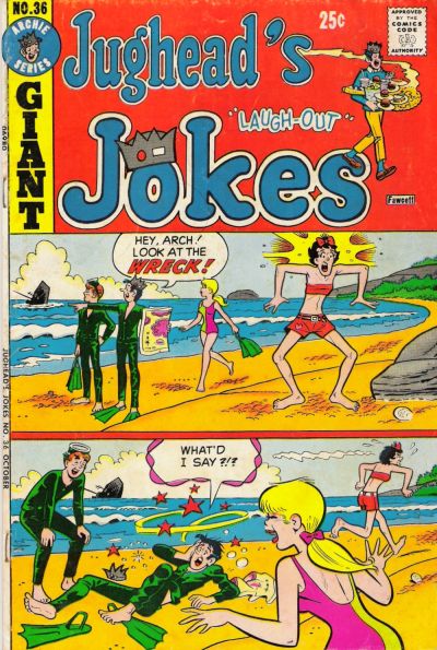 Cover for Jughead's Jokes (Archie, 1967 series) #36