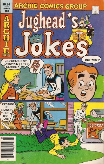 Cover for Jughead's Jokes (Archie, 1967 series) #64