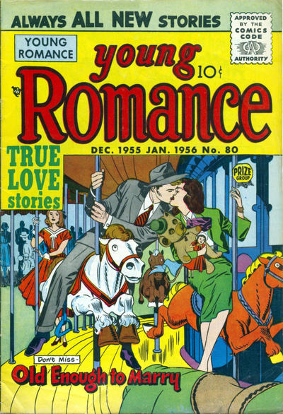 Cover for Young Romance (Prize, 1947 series) #v9#2 (80)