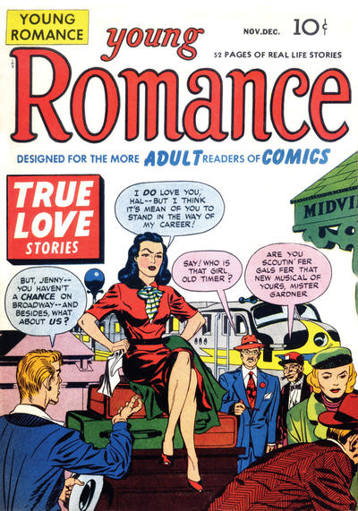 Cover for Young Romance (Prize, 1947 series) #v1#2 [2]