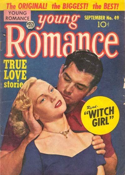 Cover for Young Romance (Prize, 1947 series) #v6#1 (49)