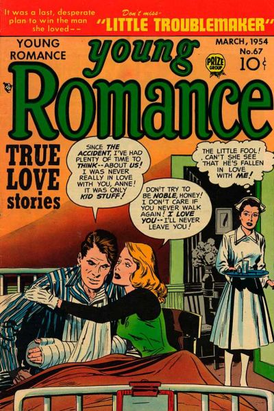 Cover for Young Romance (Prize, 1947 series) #v7#7 (67)