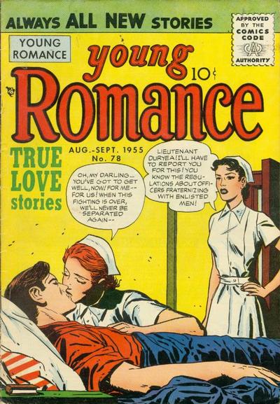 Cover for Young Romance (Prize, 1947 series) #v8#6 (78)