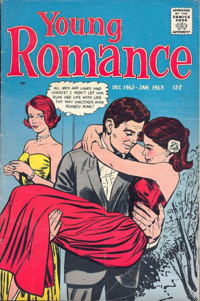 Cover for Young Romance (Prize, 1947 series) #v16#1 [121]