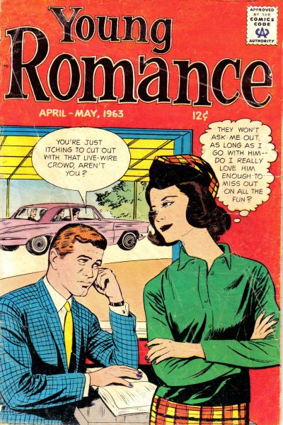 Cover for Young Romance (Prize, 1947 series) #v16#3 [123]