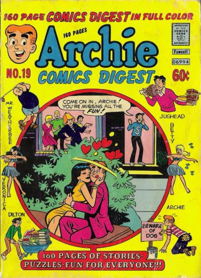 Cover for Archie Comics Digest (Archie, 1973 series) #19