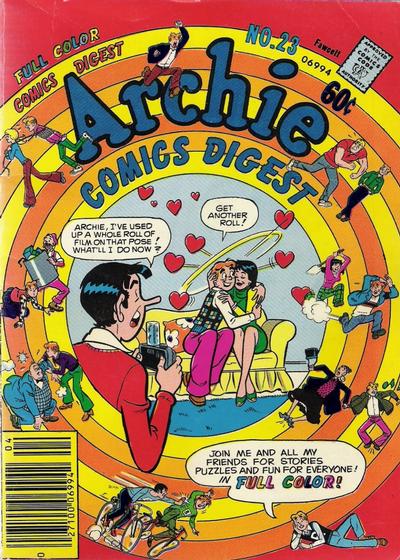 Cover for Archie Comics Digest (Archie, 1973 series) #23