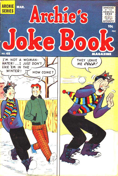 Cover for Archie's Joke Book Magazine (Archie, 1953 series) #45