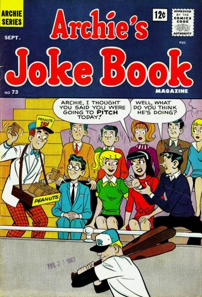 Cover for Archie's Joke Book Magazine (Archie, 1953 series) #73
