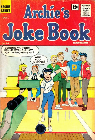 Cover for Archie's Joke Book Magazine (Archie, 1953 series) #74