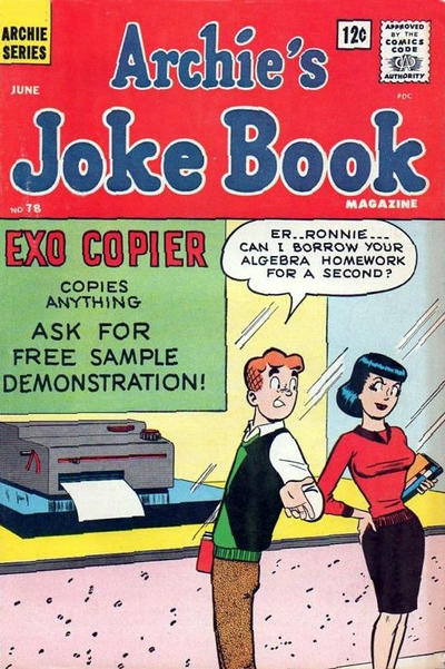 Cover for Archie's Joke Book Magazine (Archie, 1953 series) #78