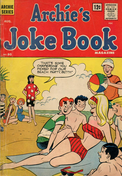 Cover for Archie's Joke Book Magazine (Archie, 1953 series) #80