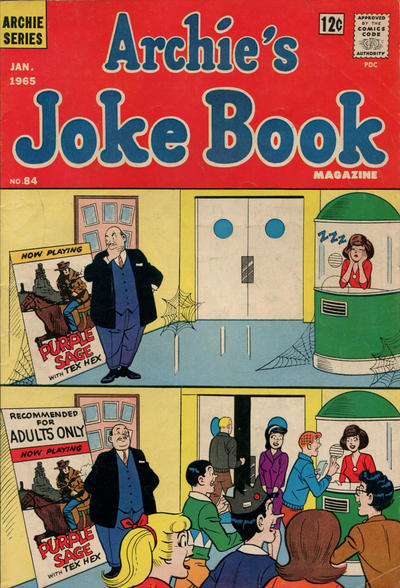 Cover for Archie's Joke Book Magazine (Archie, 1953 series) #84