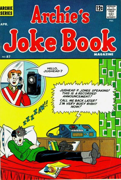 Cover for Archie's Joke Book Magazine (Archie, 1953 series) #87