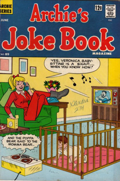 Cover for Archie's Joke Book Magazine (Archie, 1953 series) #89