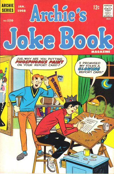 Cover for Archie's Joke Book Magazine (Archie, 1953 series) #120