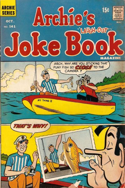 Cover for Archie's Joke Book Magazine (Archie, 1953 series) #141