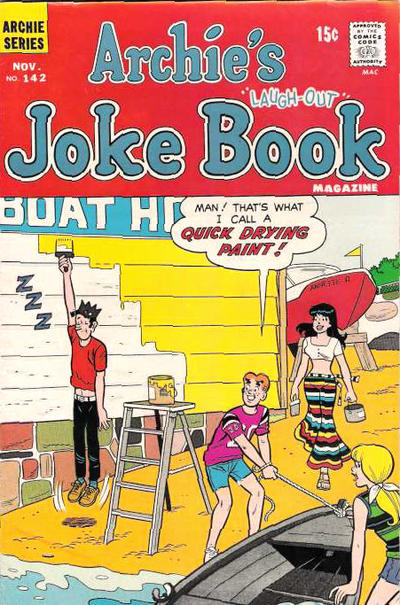 Cover for Archie's Joke Book Magazine (Archie, 1953 series) #142